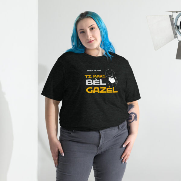 Ti Mari bèl gazèl – Short sleeve t-shirt -  54355125456310