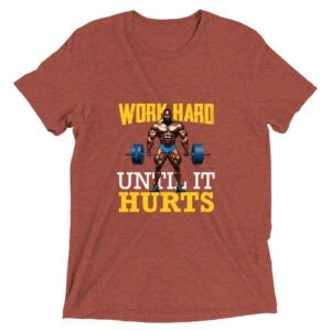 Work Hard - Short sleeve t-shirt