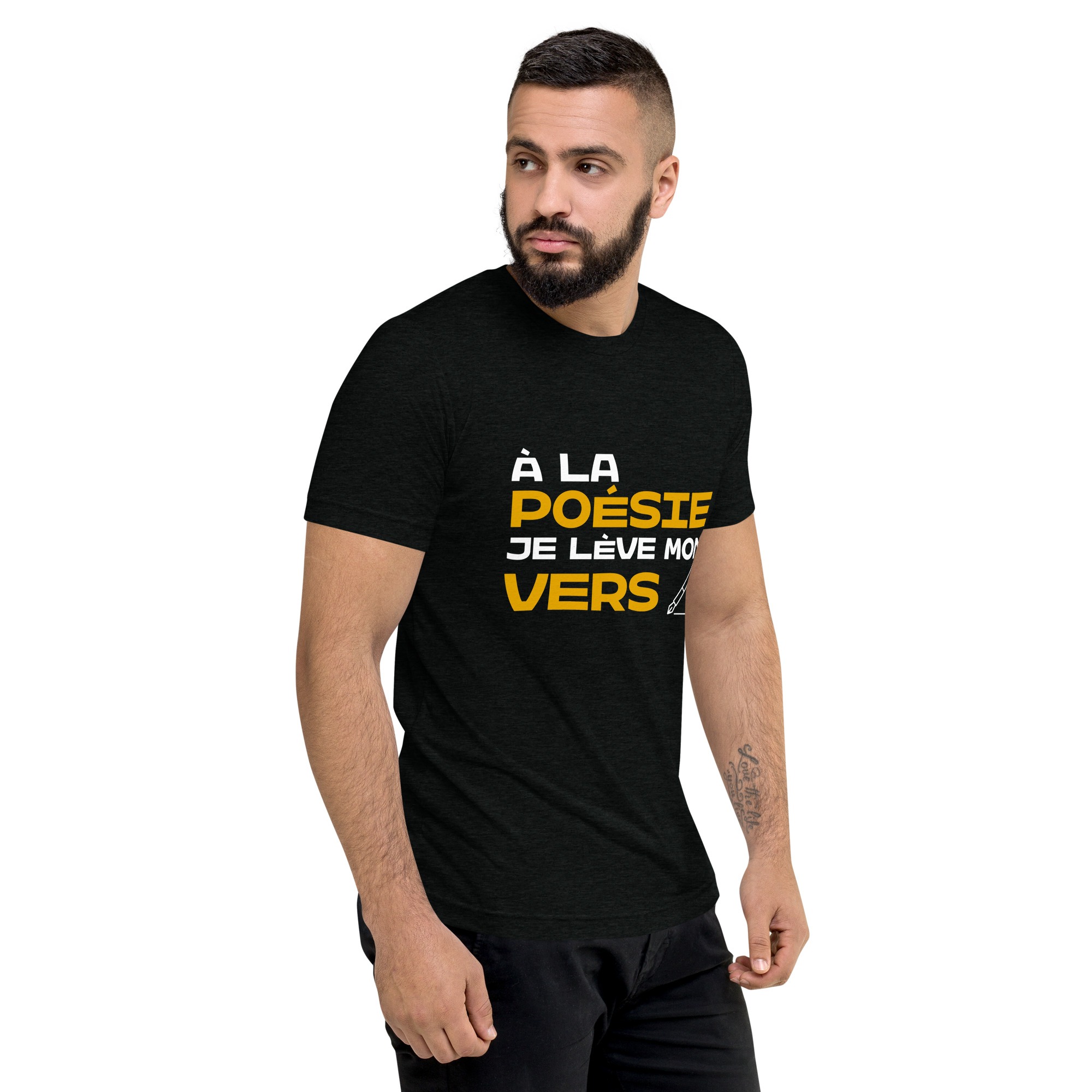 Je lève Mon Vers – Short sleeve t-shirt -  54355125456706