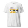 Je Lève Mon Vers – Short sleeve t-shirt -  54355125461742