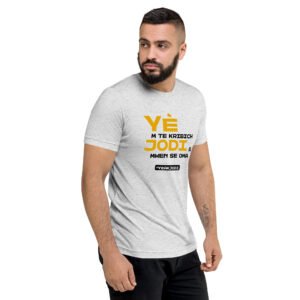 Yè ak jodi - Short sleeve t-shirt