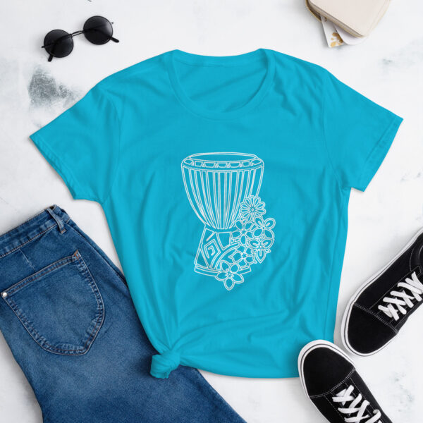 Beautiful Black Culture – Women’s short sleeve t-shirt -  54355125454203