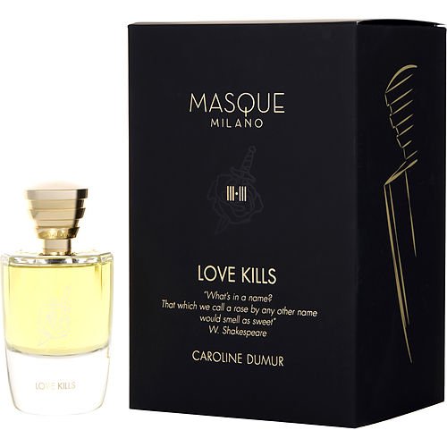 Masque Love Kills By Masque Milano – Unisex - luxury scent fragrance elegant perfume men fragrance women fragrance niche fragrance sephora fragrancenet walmart Creed Dior ysl Dolce Gabanna cheap fragrance buy shop online Haitian American delivery USA Canada free shipping over 60 USD 8055118033121