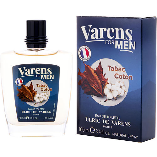 Varens For Men Tabac Cotton By Ulric De Varens – Men - luxury scent fragrance elegant perfume men fragrance women fragrance niche fragrance sephora fragrancenet walmart Creed Dior ysl Dolce Gabanna cheap fragrance buy shop online Haitian American delivery USA Canada free shipping over 60 USD 3326240055011