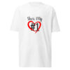 She’s My #1 – Men’s premium heavyweight tee -  54355125469190