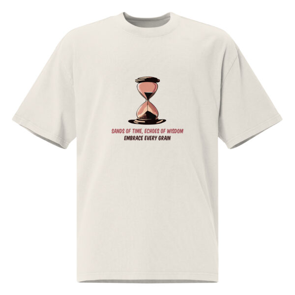 Wisdom – Oversized faded t-shirt -  54355125468822