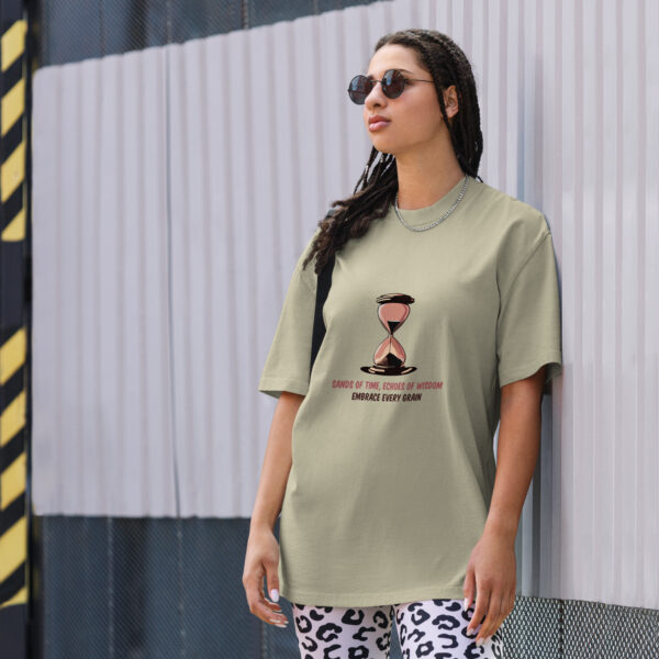 Wisdom – Oversized faded t-shirt -  54355125468822