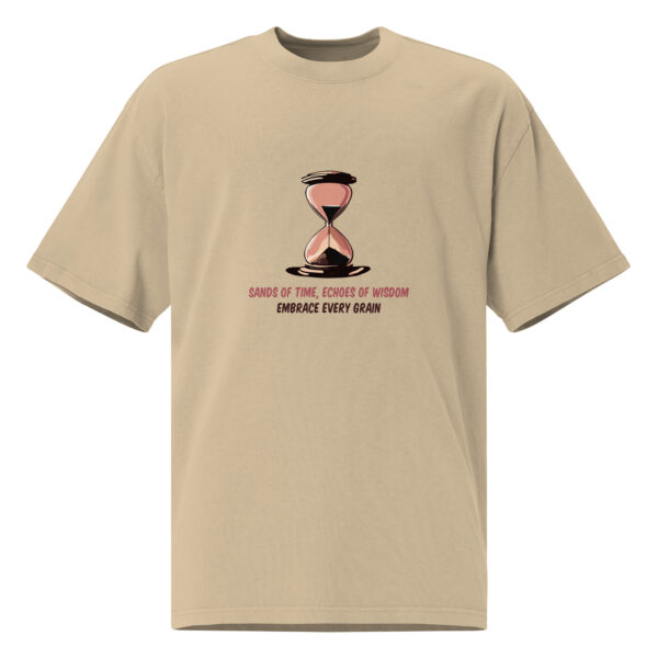 Wisdom – Oversized faded t-shirt -  54355125468822