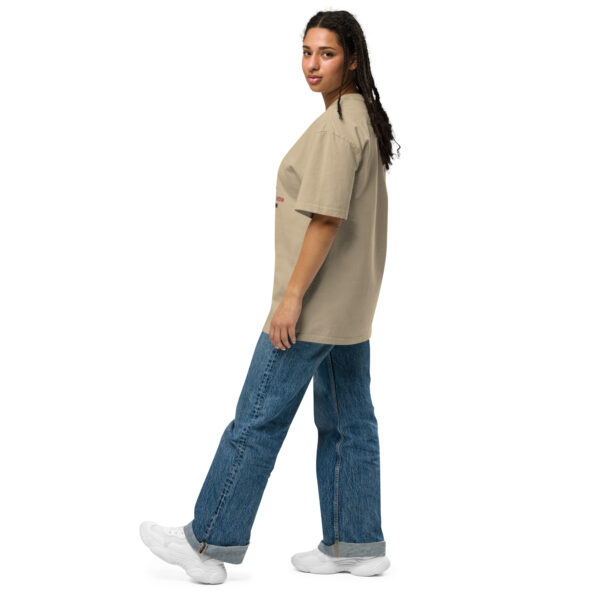 Wisdom – Oversized faded t-shirt -  54355125468822