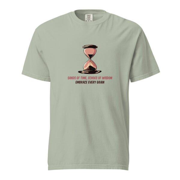 Time – Unisex garment-dyed heavyweight t-shirt -  54355125466812