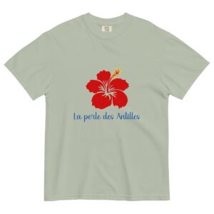 La perle des Antilles - Unisex garment-dyed heavyweight t-shirt