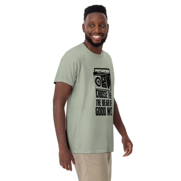 Good News – Unisex garment-dyed heavyweight t-shirt -  54355125469788