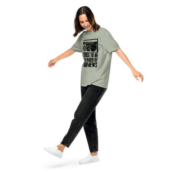 Good News – Unisex garment-dyed heavyweight t-shirt -  54355125469788