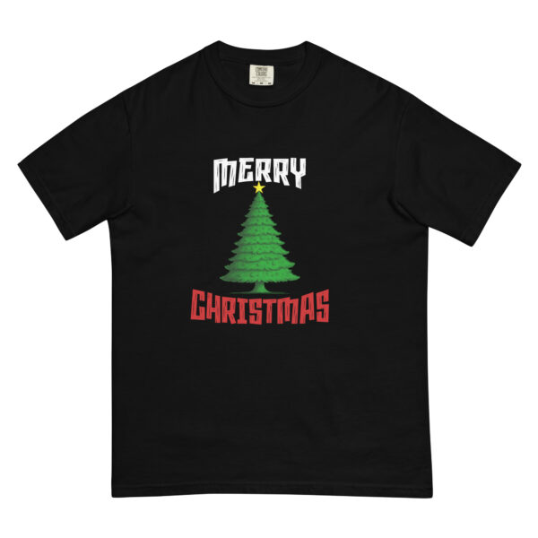 Merry Christmas – Unisex garment-dyed heavyweight t-shirt -  54355125469273