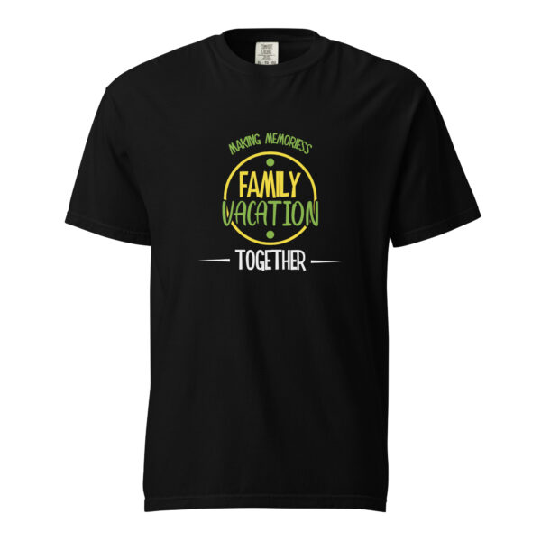 Family Vacation – Unisex garment-dyed heavyweight t-shirt -  54355125470768