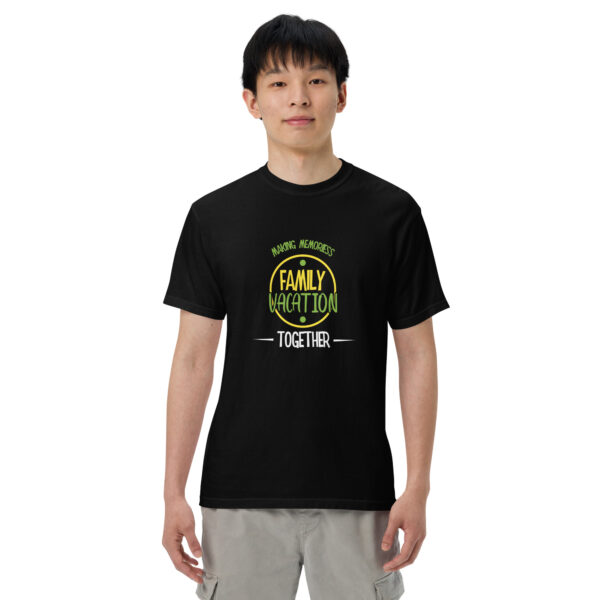 Family Vacation – Unisex garment-dyed heavyweight t-shirt -  54355125470768