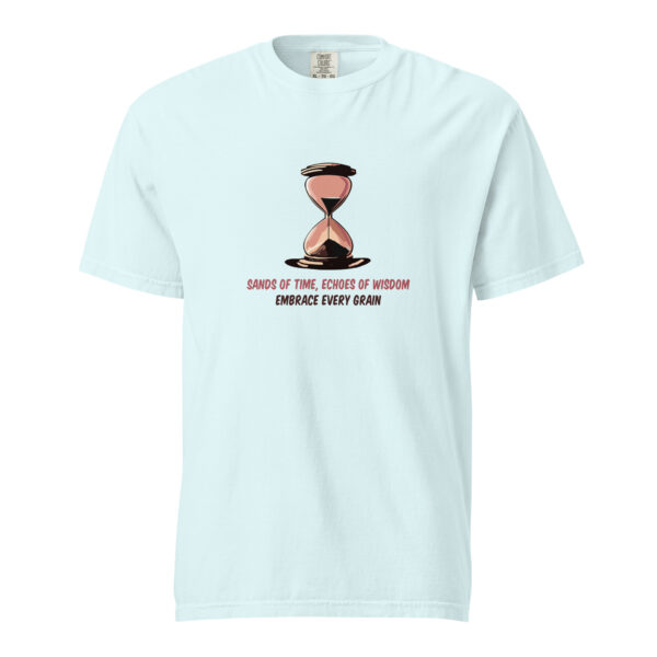 Time – Unisex garment-dyed heavyweight t-shirt -  54355125466812