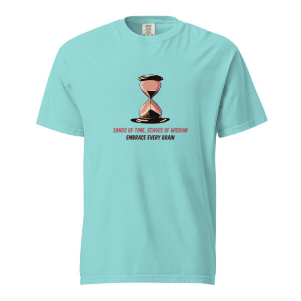 Time – Unisex garment-dyed heavyweight t-shirt -  54355125466812