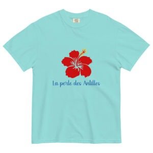 La perle des Antilles - Unisex garment-dyed heavyweight t-shirt