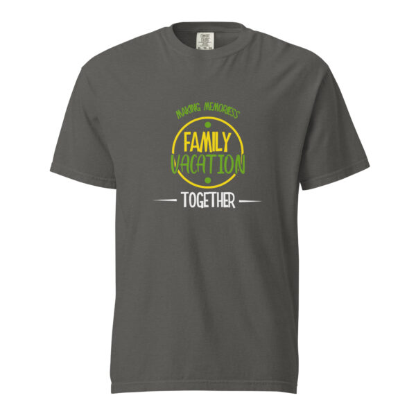 Family Vacation – Unisex garment-dyed heavyweight t-shirt -  54355125470768