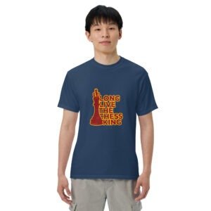 Chess King - Unisex garment-dyed heavyweight t-shirt