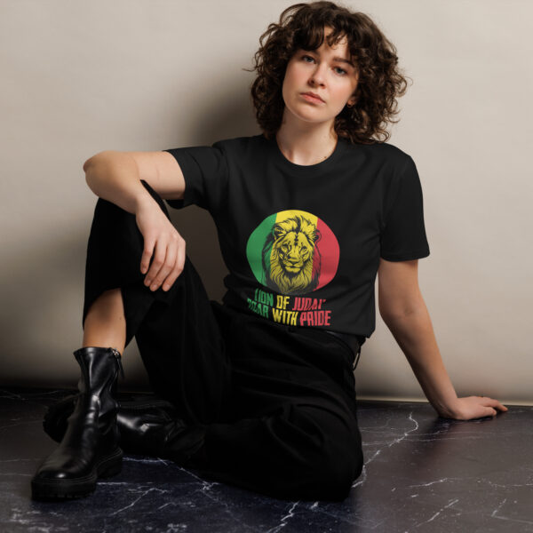 Rasta Lion – Unisex premium t-shirt -  54355125470278