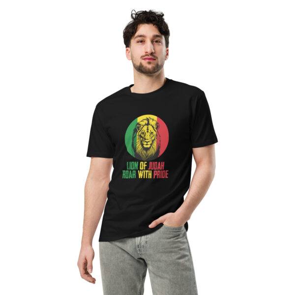 Rasta Lion – Unisex premium t-shirt -  54355125470278