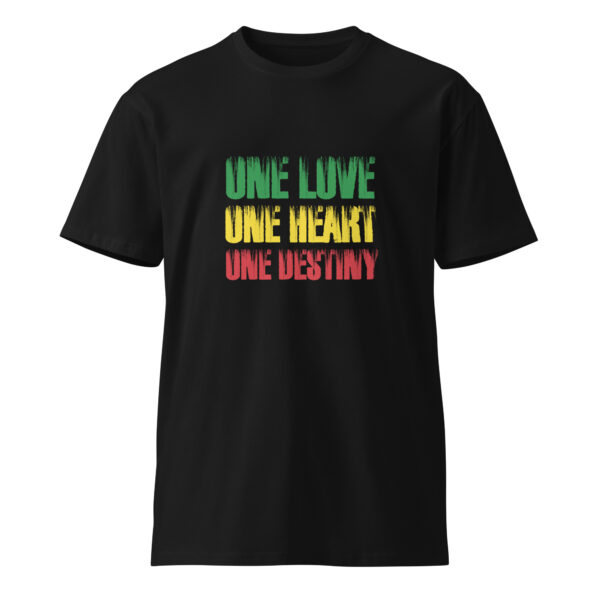 One Love Rasta – Unisex premium t-shirt -  54355125470316