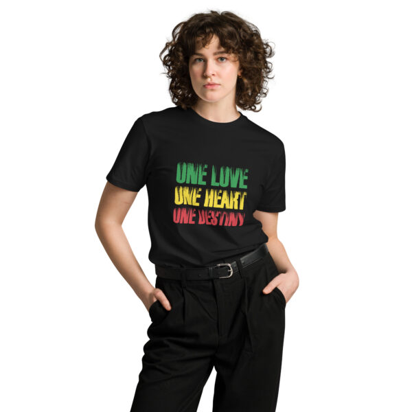 One Love Rasta – Unisex premium t-shirt -  54355125470316