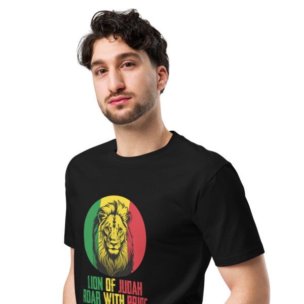 Rasta Lion – Unisex premium t-shirt -  54355125470278