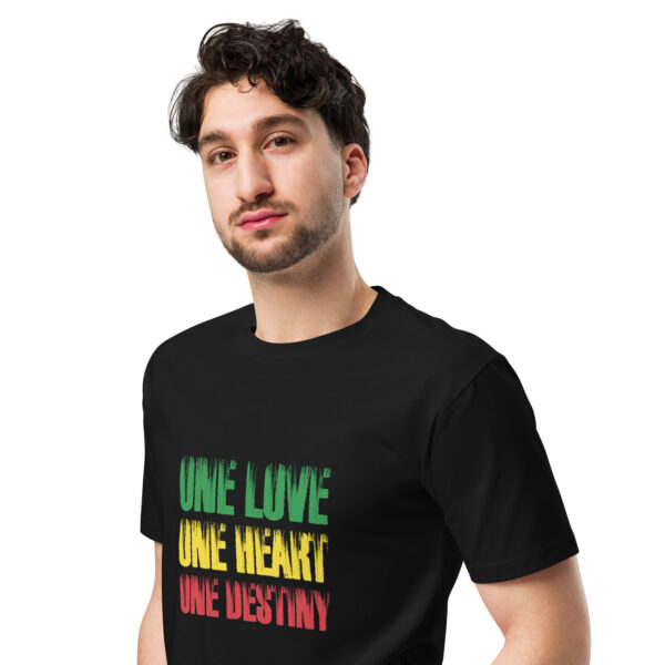 One Love Rasta – Unisex premium t-shirt -  54355125470316
