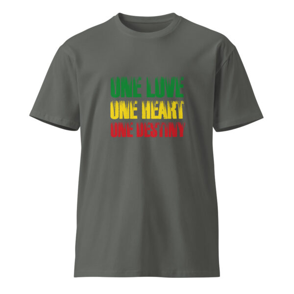 One Love Rasta – Unisex premium t-shirt -  54355125470316
