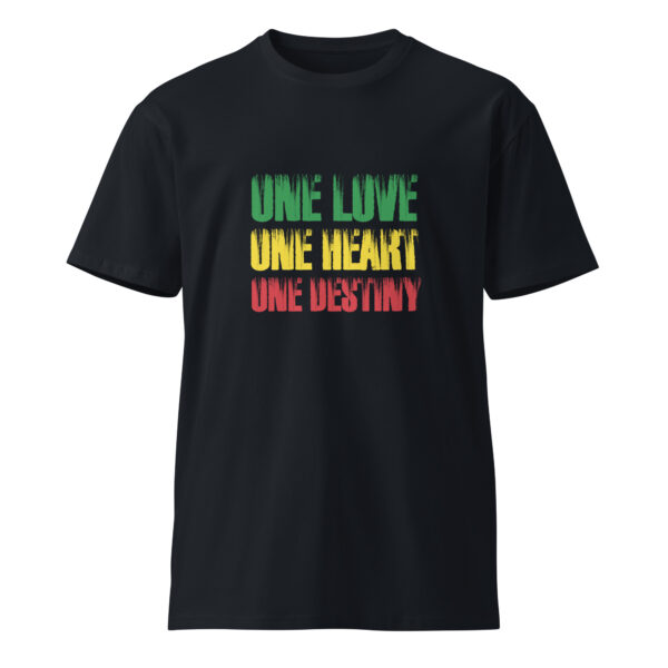 One Love Rasta – Unisex premium t-shirt -  54355125470316