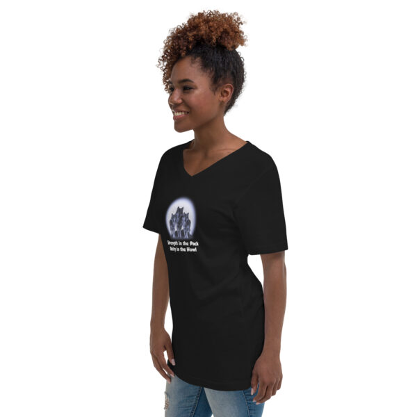 Unity – Unisex Short Sleeve V-Neck T-Shirt -  54355125468900