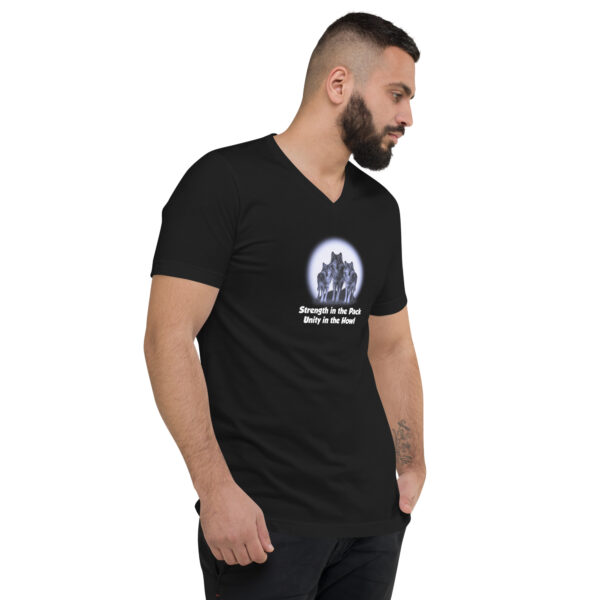 Unity – Unisex Short Sleeve V-Neck T-Shirt -  54355125468900