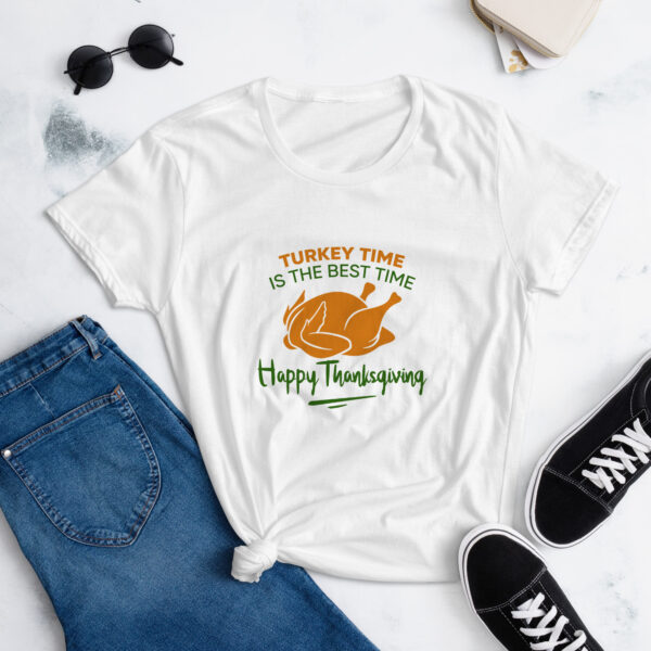 Turkey Thanksgiving – Women’s short sleeve t-shirt -  54355125470448