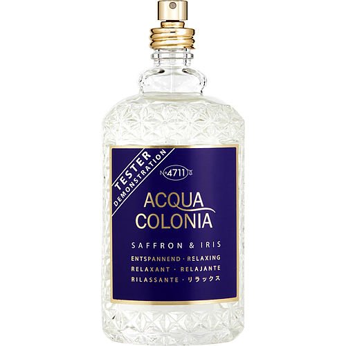 4711 Acqua Colonia Saffron & Iris By 4711 – Unisex - luxury scent fragrance elegant perfume men fragrance women fragrance niche fragrance sephora fragrancenet walmart Creed Dior ysl Dolce Gabanna cheap fragrance buy shop online Haitian American delivery USA Canada free shipping over 60 USD 4011700747474