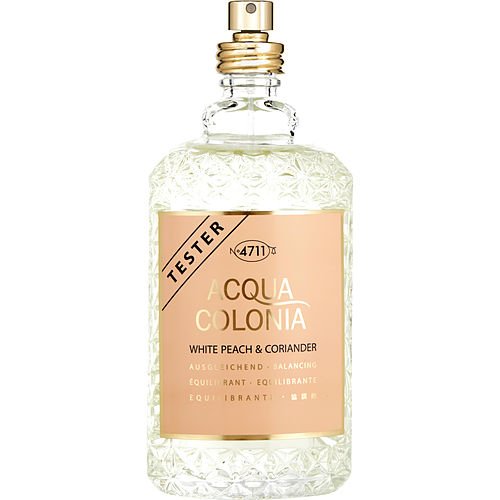 4711 Acqua Colonia White Peach & Coriander By 4711 – Women - luxury scent fragrance elegant perfume men fragrance women fragrance niche fragrance sephora fragrancenet walmart Creed Dior ysl Dolce Gabanna cheap fragrance buy shop online Haitian American delivery USA Canada free shipping over 60 USD 4011700745388