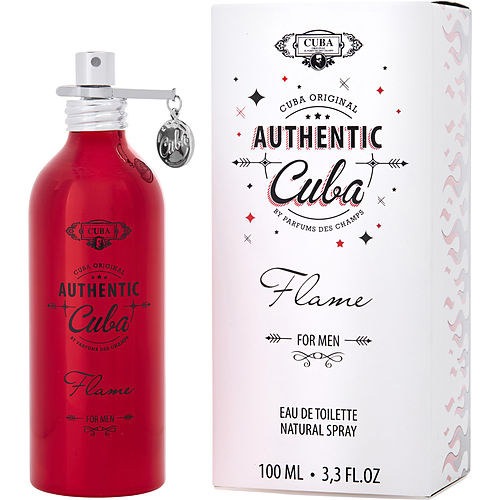 Cuba Authentic Flame By Cuba – Men - luxury scent fragrance elegant perfume men fragrance women fragrance niche fragrance sephora fragrancenet walmart Creed Dior ysl Dolce Gabanna cheap fragrance buy shop online Haitian American delivery USA Canada free shipping over 60 USD 5425039222042