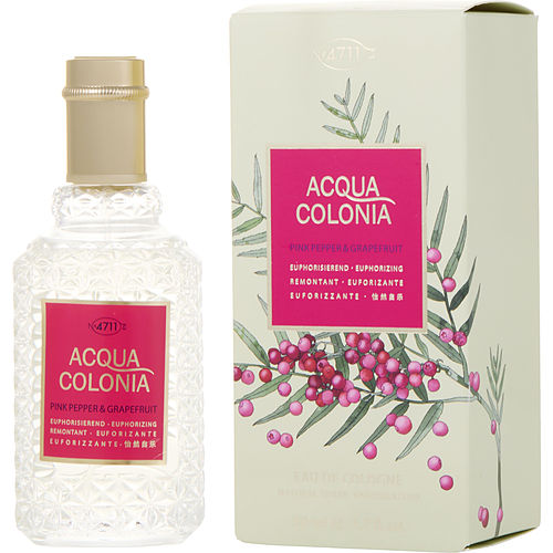 4711 Acqua Colonia Pink Pepper & Grapefruit By 4711 – Women - luxury scent fragrance elegant perfume men fragrance women fragrance niche fragrance sephora fragrancenet walmart Creed Dior ysl Dolce Gabanna cheap fragrance buy shop online Haitian American delivery USA Canada free shipping over 60 USD 4011700744121
