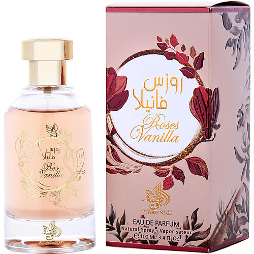 Al Wataniah Roses Vanilla By Al Wataniah – Women - luxury scent fragrance elegant perfume men fragrance women fragrance niche fragrance sephora fragrancenet walmart Creed Dior ysl Dolce Gabanna cheap fragrance buy shop online Haitian American delivery USA Canada free shipping over 60 USD 5055810028336