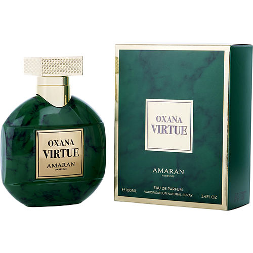 Amaran Oxana Virtue By Amaran – Unisex - luxury scent fragrance elegant perfume men fragrance women fragrance niche fragrance sephora fragrancenet walmart Creed Dior ysl Dolce Gabanna cheap fragrance buy shop online Haitian American delivery USA Canada free shipping over 60 USD 6294019003082