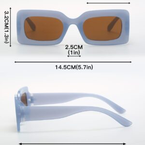 10pairs/Pack Plastic Frame Square Fashion Glasses For Beach