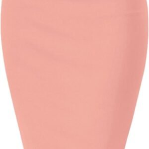 Hybrid & Company Women's Premium Nylon Pencil Skirt High Waist Stretch Below Knee Suit Skirt