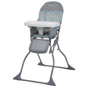 Cosco Kids Simple Fold High Chair, Flower Garden