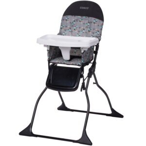 Cosco Kids Simple Fold High Chair, Flower Garden