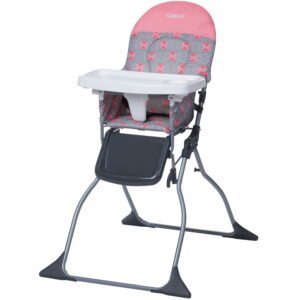 Cosco Kids Simple Fold High Chair, Flower Garden