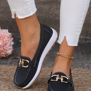 2024 Spring/Summer Hollow New Loafers Middle Aged & Older Women Shoes Soft Bottom Wedge Breathable Sandals