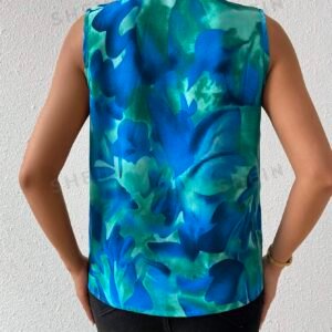 Privé Women V-Neck Sleeveless Holiday Casual Spring/Summer Shirt