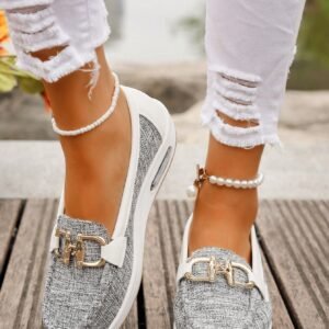 2024 Spring/Summer Hollow New Loafers Middle Aged & Older Women Shoes Soft Bottom Wedge Breathable Sandals